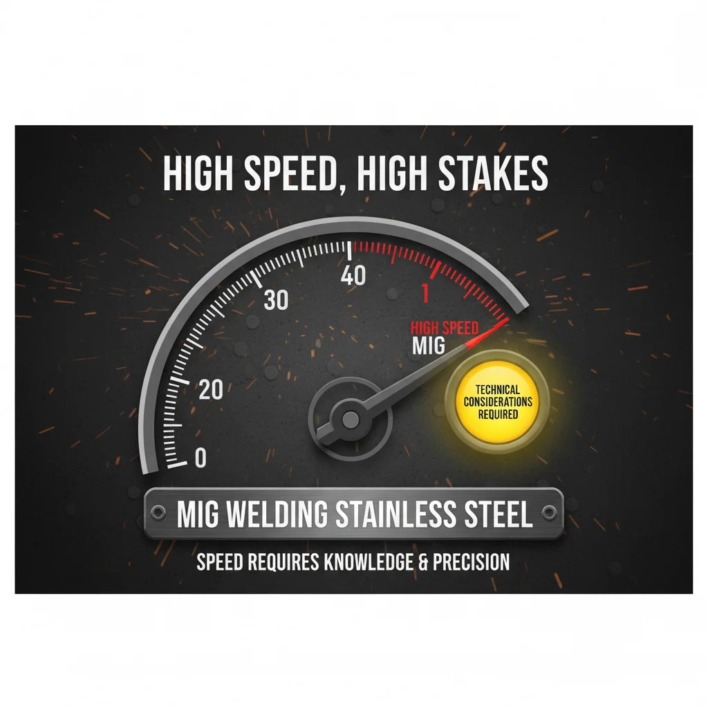 جوشکاری MIG برای استیل: سرعت بالاتر